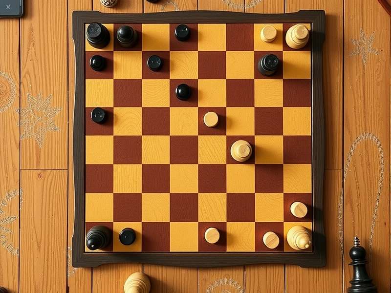 Advanced Checkers Malayali Version strategy positions